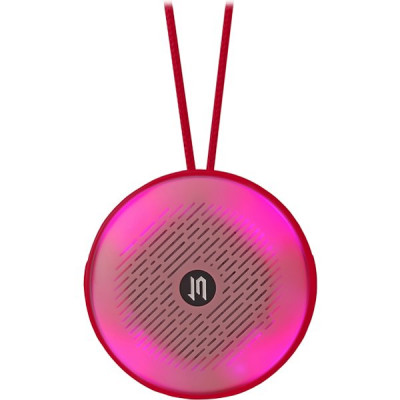 Колонка Jet.A, BT, MP3 microSD, USB, 3W, 400mAh, LED-подсветка, красна [PBS-25 Red]