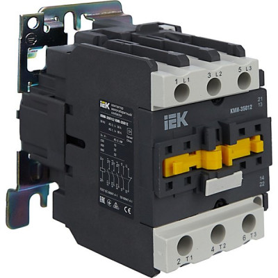 Контактор КМИ-35012 50А 230В/АС3 1НО+1НЗ, IEK [KKM31-050-230-11]