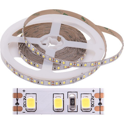 Лента LED 12В IP20 SMD2835 120/м, б/хол, 12Вт/м, 1140Лм/м, 5м/ц.1м, 3М скотч, SWG [009238]
