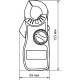 Клещи токоизмерительные компакт, TDM МастерЭлектрик М87 [SQ1005-0013]