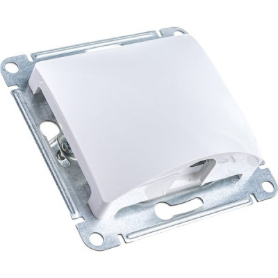 Кабельный вывод механизм с/у, IP20, Schneider Electric Glossa [GSL000199] белый