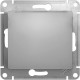 Переключатель перекрестный с/у 1-кл 10А, IP20, Schneider Electric Glossa [GSL000371] алюминий