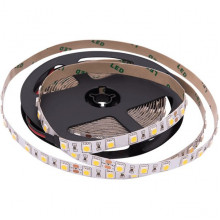 Лента LED 24В IP20 SMD5050  60/м, б/хол, 14.4Вт/м, 600Лм/м, 5м/ц.1м, 3М скотч, SWG [006319]