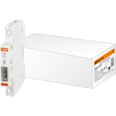 Лампа сигнальная компактная ЛСК-47 зеленая (LED) AC/DC TDM [SQ0214-0013]