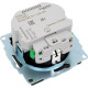 Розетка с/у 2P+E 16A + 2xUSB 2.4А/2х1.2А, IP20, Schneider Electric ATLASDESIGN [ATN001030] карбон