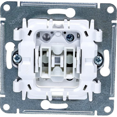 Выключатель с/у 1-кл 10А, IP20, Schneider Electric Glossa [GSL000611] перламутр