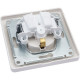 Розетка с/у 2P+E 16А, IP44 с крышкой/шторками, Schneider Electric Glossa [GSL000648] перламутр