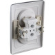 Розетка с/у 2х2P 16А, Schneider Electric Blanca [BLNRS000023] алюминий