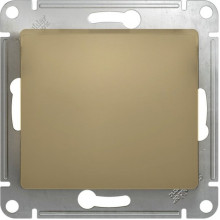 Выключатель с/у 1-кл 10А, IP20, Schneider Electric Glossa [GSL000411] титан
