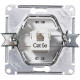 Розетка с/у компьютерная 1xRJ45, IP20, Schneider Electric Glossa [GSL000481K] титан
