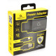Зарядное устройство Cablexpert, 2хUSB 2.4A + кабель Type-C 1м, [MP3A-PC-37] черный