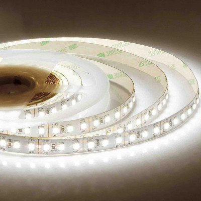 Лента LED 12В IP20 SMD2835 120/м, б/ней, 12Вт/м, 1300Лм/м, 5м/ц.1м, Apeyron [00-131]