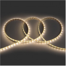Лента LED 12В IP20 SMD5050  60/м, б/теп, 14.4Вт/м 3000K, 12Лм/чип, 5м/ц.1м, GL PRO [503020]