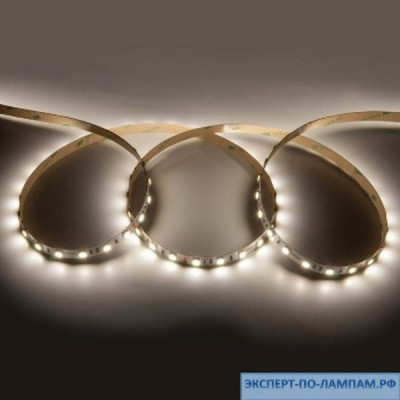 Лента LED 12В IP20 SMD5050  60/м, б/ней, 14.4Вт/м, 4500K, 12Лм/чип, 5м/ц.1м, GL PRO [503220]