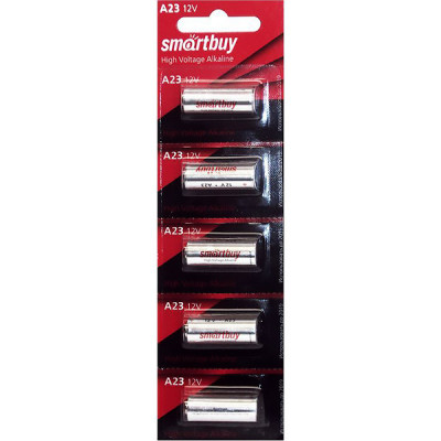 Батарейка SmartBuy LR23A 12V для сигнализаций [BL5/100/1000]