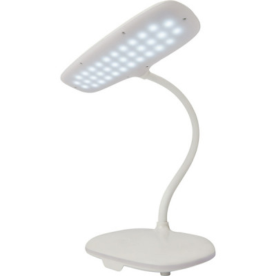 Светильник настольный LED  8W, 4000K, USB-зарядка устр-в, вращ. 360°, белый, REXANT Baoli [75-0222]