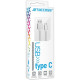 Кабель USB - Type-C, 2.0м, 2А QC3.0, Jet.A [JA-DC32 White] в оплетке, белый