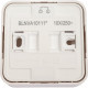 Переключатель о/у 1-кл 10А, с подсв., изол.пл., Schneider Electric Blanca [BLNVA106112] молочный