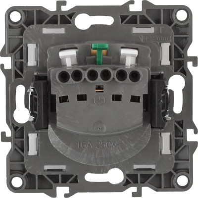 Розетка с/у 2P+E 16A, ЭРА12 [12-2101-01М][10] белый матовый