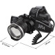 Фонарь налобный 5W CREE LED, Li-Ion 3.0mAh, 3 режима, регулируемый фокус, ЭРА [GA-806] черный