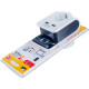 Адаптер сетевой 1x220В+2xUSB 2.4A, с заземлением, с подставкой, IEK [WTP11-16-01-Z-K01] белый