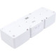 Розетка о/у 3x2P+E, IP54, IEK ГЕРМЕС PLUS РСб23-3-ГПБб [ERMP32-K01-16-54-EC] белый