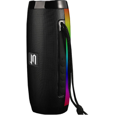 Колонка Jet.A, BT, MP3 microSD, USB, 10W, 1200mAh, черная [PBS-50 Black]