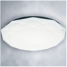 Светильник потолочный LED  98W, ПДУ 3000-6000K, ?Лм, d450*90, Росток [МТ2119/450 WT]