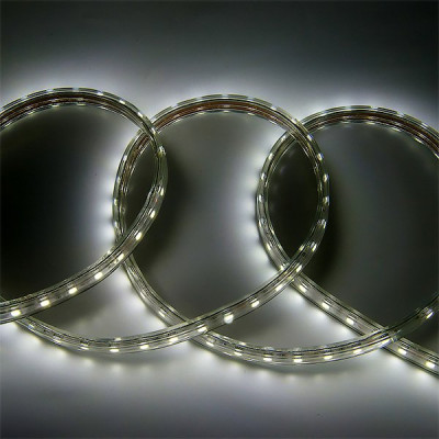 Лента LED 220В SMD5730  60/м, IP67, 12Вт/м, 6500K, 6.5*13мм, бух50м, цена за 1м, GL [504716]
