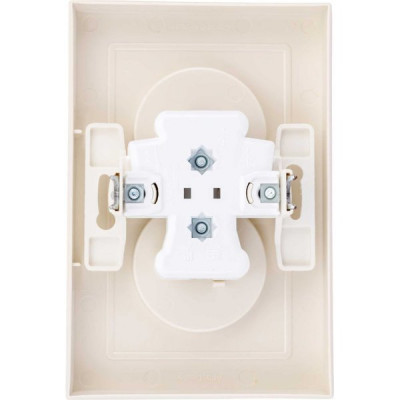 Розетка с/у 2x2P 16A, IP20, в сборе, Schneider Electric ATLASDESIGN [ATN000220] бежевый