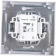 Выключатель с/у 2-кл 10А, IP20, в сборе, Schneider Electric ATLASDESIGN [ATN000152] белый