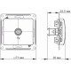 Розетка с/у TV одиночная, IP20, Schneider Electric ATLASDESIGN [ATN001093] карбон