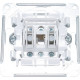 Переключатель с/у 2-кл 10А, IP20, Schneider Electric Glossa [GSL000365] алюминий