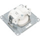 Розетка с/у 2P 16A, IP20, Schneider Electric Glossa [GSL000341] алюминий