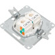 Розетка с/у компьютерная 2xRJ45, IP20, Schneider Electric Glossa [GSL000385KK] алюминий