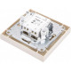Выключатель с/у 2-кл 10А, IP20, в сборе, Schneider Electric ATLASDESIGN [ATN000252] бежевый