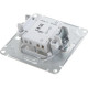 Выключатель с/у 1-кл 10А, IP20, Schneider Electric ATLASDESIGN [ATN000411] жемчуг