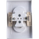 Розетка с/у 2x2P 16A, IP20, в сборе, Schneider Electric ATLASDESIGN [ATN000420] жемчуг