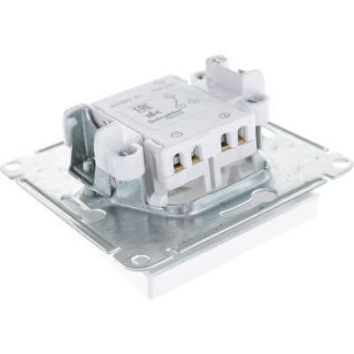 Переключатель с/у 1-кл 10А, IP20, Schneider Electric ATLASDESIGN [ATN000461] жемчуг