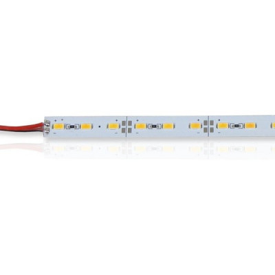 Линейка светодиодная 72SMD5630, 12В, 24W, 100см, 45-50Лм/LED, 6000K-7000K, 3М скотч, эконом