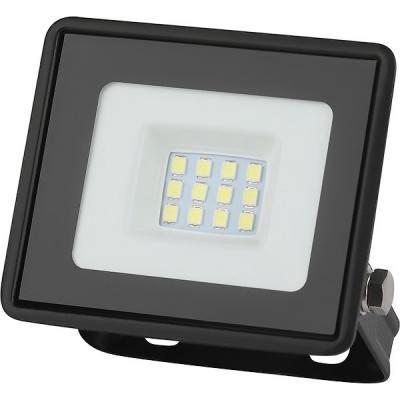 Прожектор LED  10W, 6500K, IP65, SMD, 800Лм, ЭРА [LPR-023-0-65K-010] черный