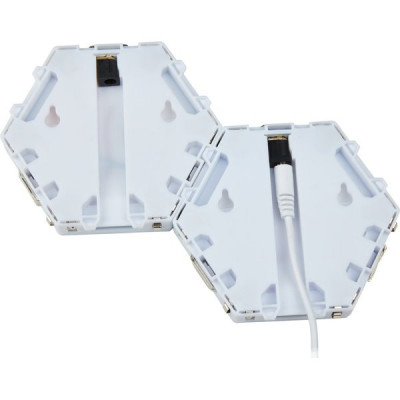 Светильник декоративный LED 3.5W, 4000K, IP20, 110*100*18, набор 4шт + БП, Uniel [UL-00008635]