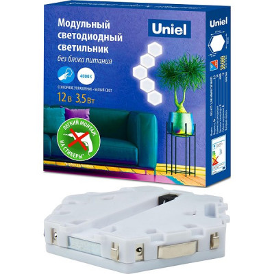 Светильник декоративный LED 3.5W, 4000K, IP20, 110*100*18, Uniel [UL-00008705]