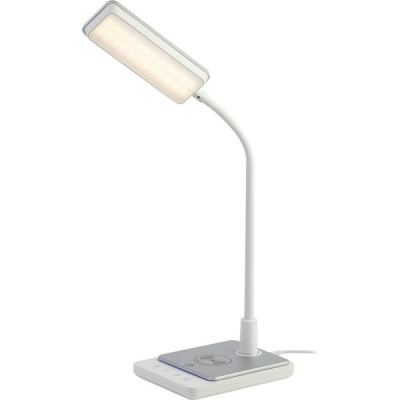Светильник настольный LED 10W, сенсорный/беспр.заряд, 3000-6500K, ЭРА [NLED-499-10W-W] белый