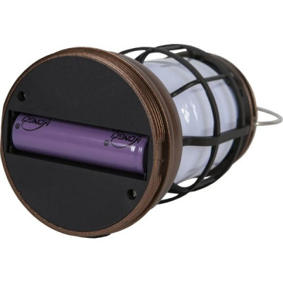 Фонарь кемпинговый 2W, 200Лм, рег.ярк., 2реж, ручка/подвес, 1200mAh, USB, GLANZEN [CFL-0200-2021HC]