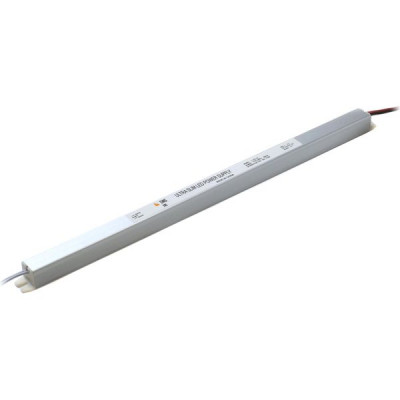 Блок питания 12V  75W, IP20, металл сверхтонкий длинный [L-75-12]