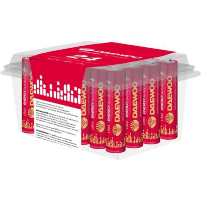 Батарейка DAEWOO AAA LR03 Energy Alkaline [24BOX/144] [DW LR03/24BOX EA]