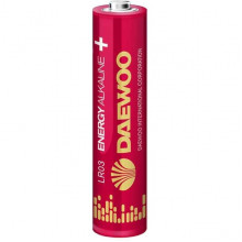 Батарейка DAEWOO AAA LR03 Energy Alkaline [24BOX/144] [DW LR03/24BOX EA]
