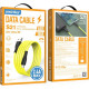 Кабель USB - microUSB, 1.0м, 2.4A, SmartBuy [iK-12-S21by] желтый