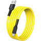 Кабель USB - microUSB, 1.0м, 2.4A, SmartBuy [iK-12-S21by] желтый